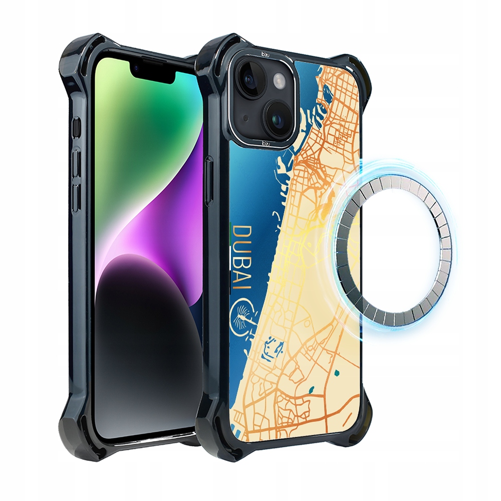 Pouzdro iPhone 14 Plus Ibizu DropGuard Ultra s MagSafe, Dubaj