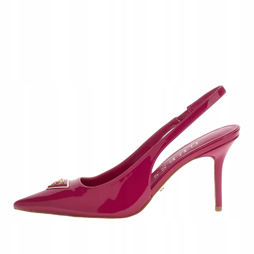 Dámské sandály Guess Nassir Fljnas PAF05 magenta Velikost 38, Fuchsia (Fuchsiová)
