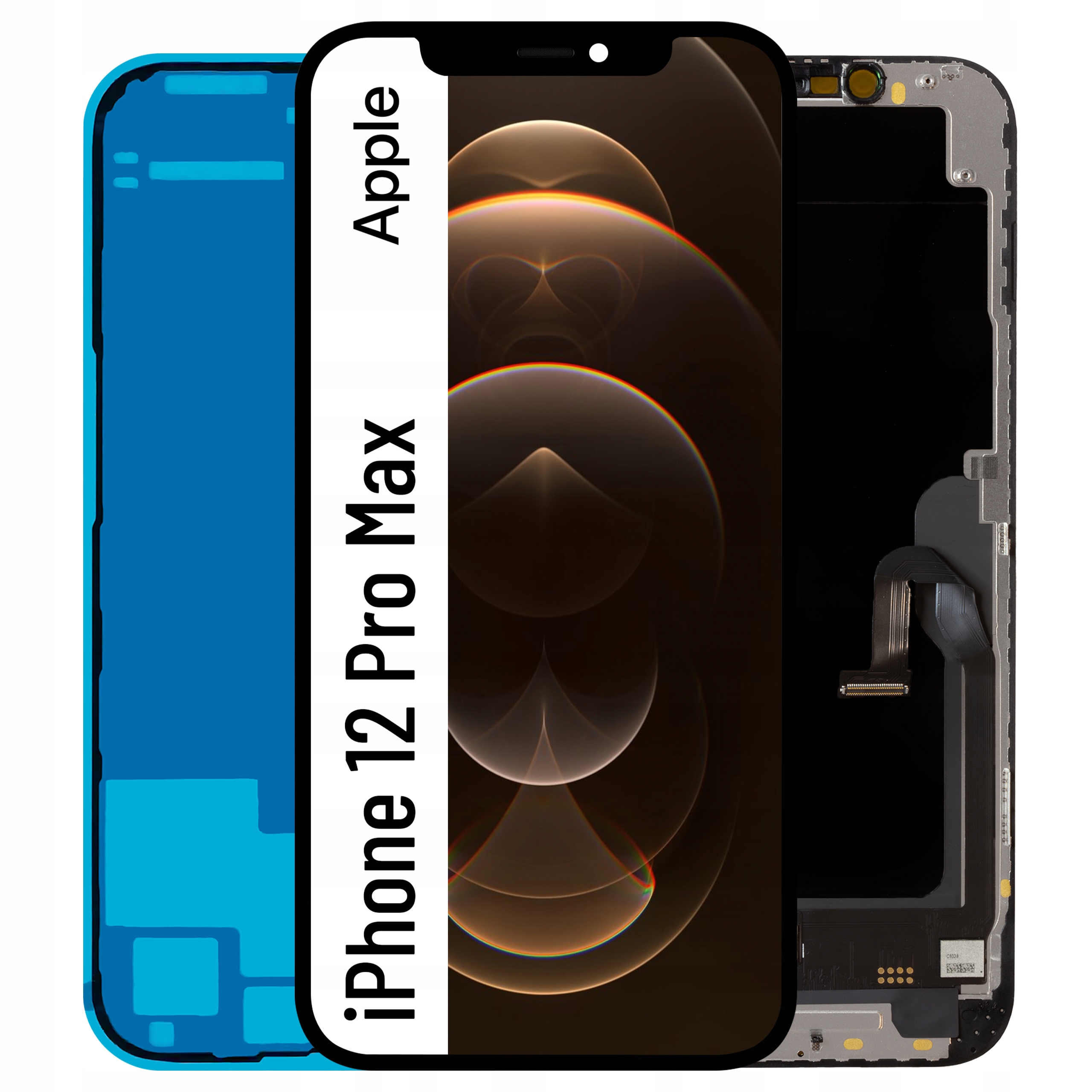 Incell pro iPhone 12 Pro Max LCD displej Čip IC True Tone Jk Matrix