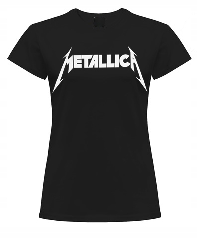 

Damska Koszulka Metallica Metalica Czarna Rozm. S