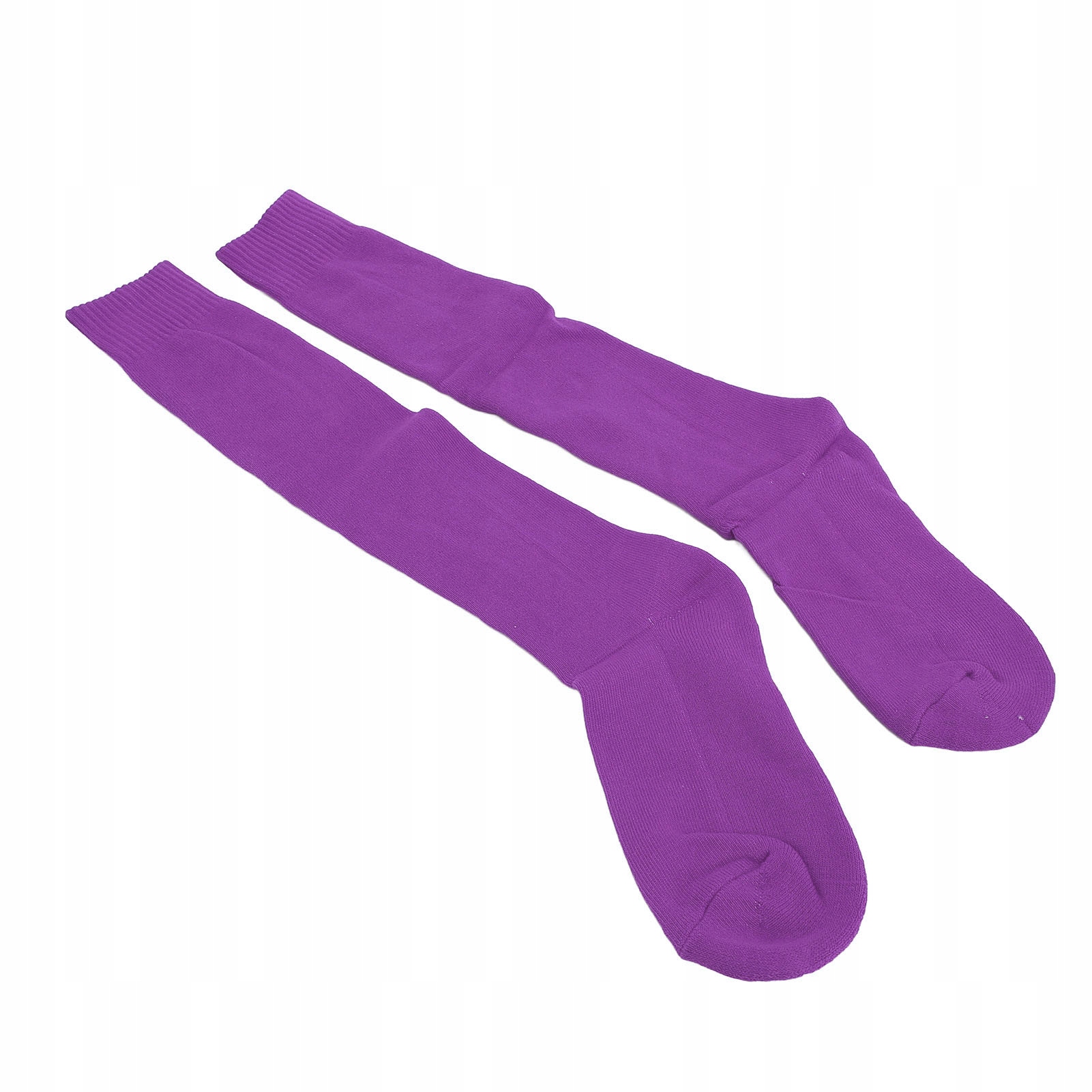 1 Пара Огорожених Шкарпеток Фіолетового Дихаючого Еластичного Кольору Z5