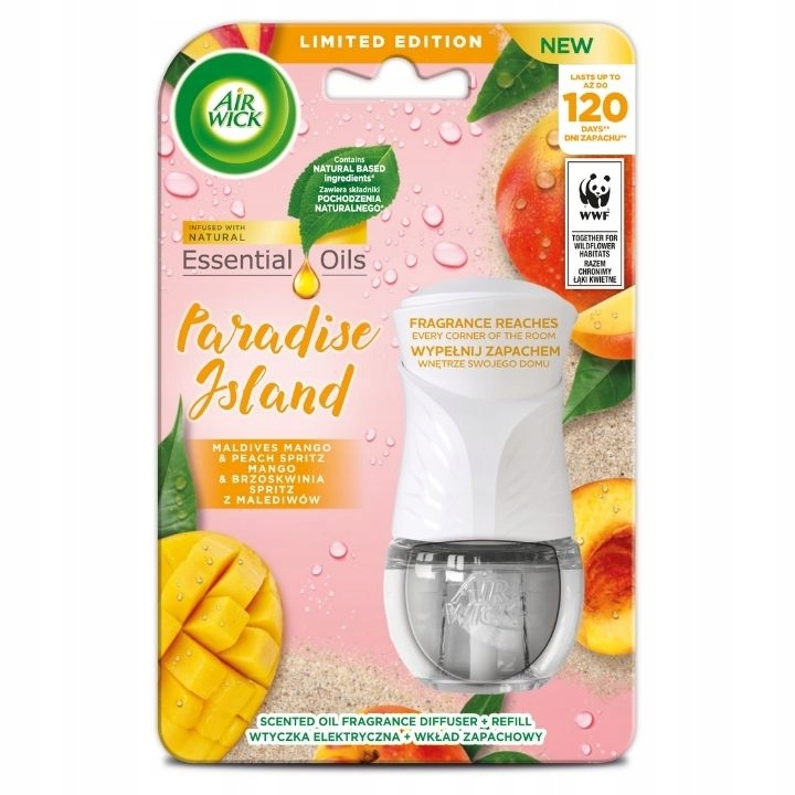 

Air Wick Elektryczny Komplet Mango Peach 19ml
