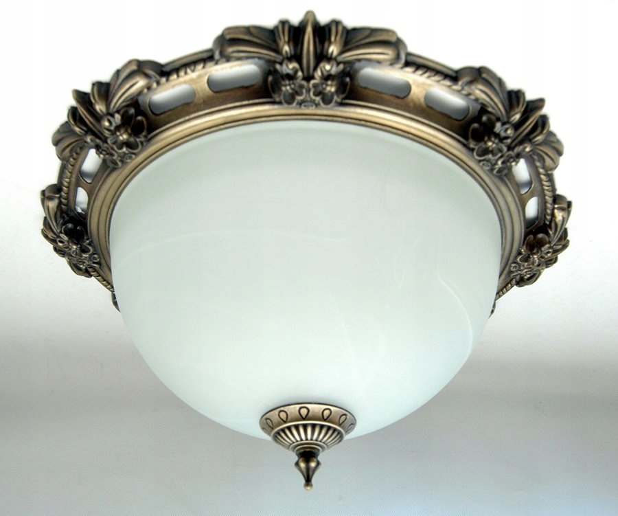 Stropné Svietidlo klasická patina 43 cm, lampa