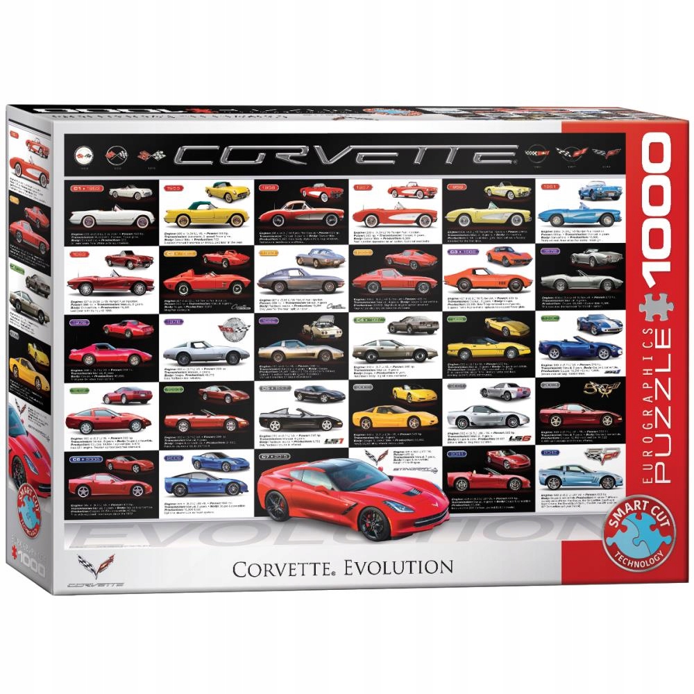 

Puzzle 1000 Corvette Evolution 6000-0683
