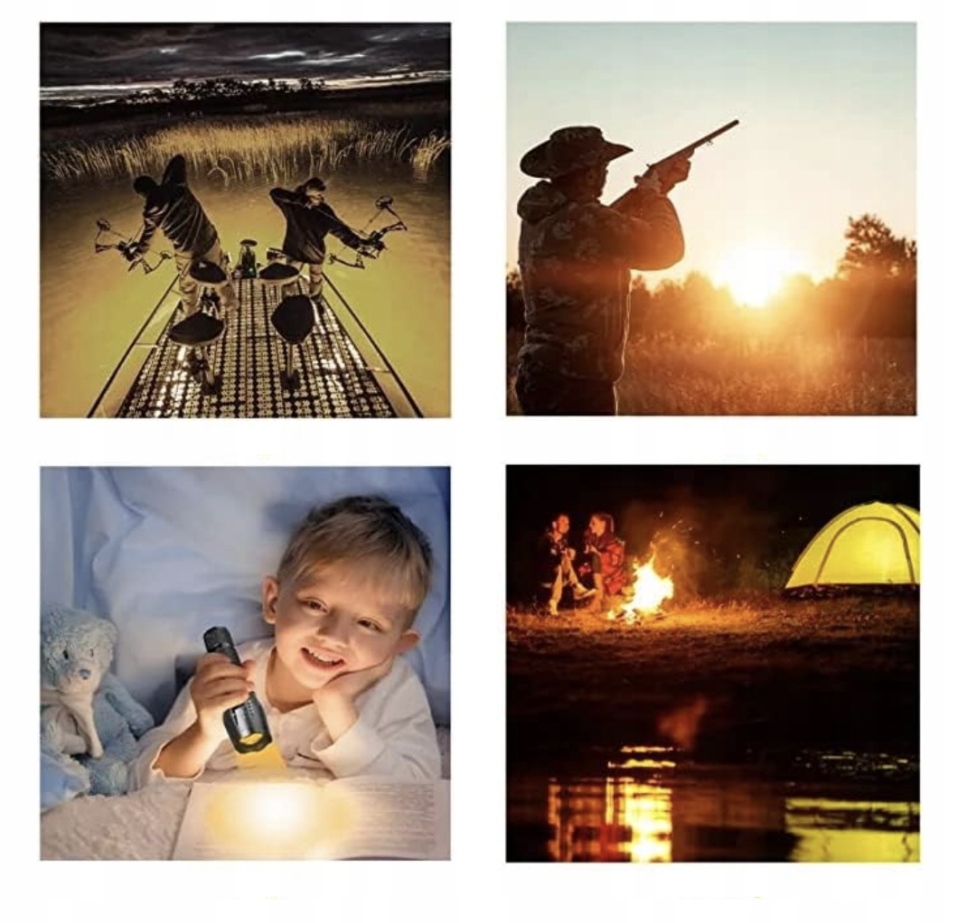 MOCNA LATARKA LED TAKTYCZNA WOJSKOWA WODOODPORNA ZOOM ZESTAW AKUMULATOR Stan opakowania oryginalne