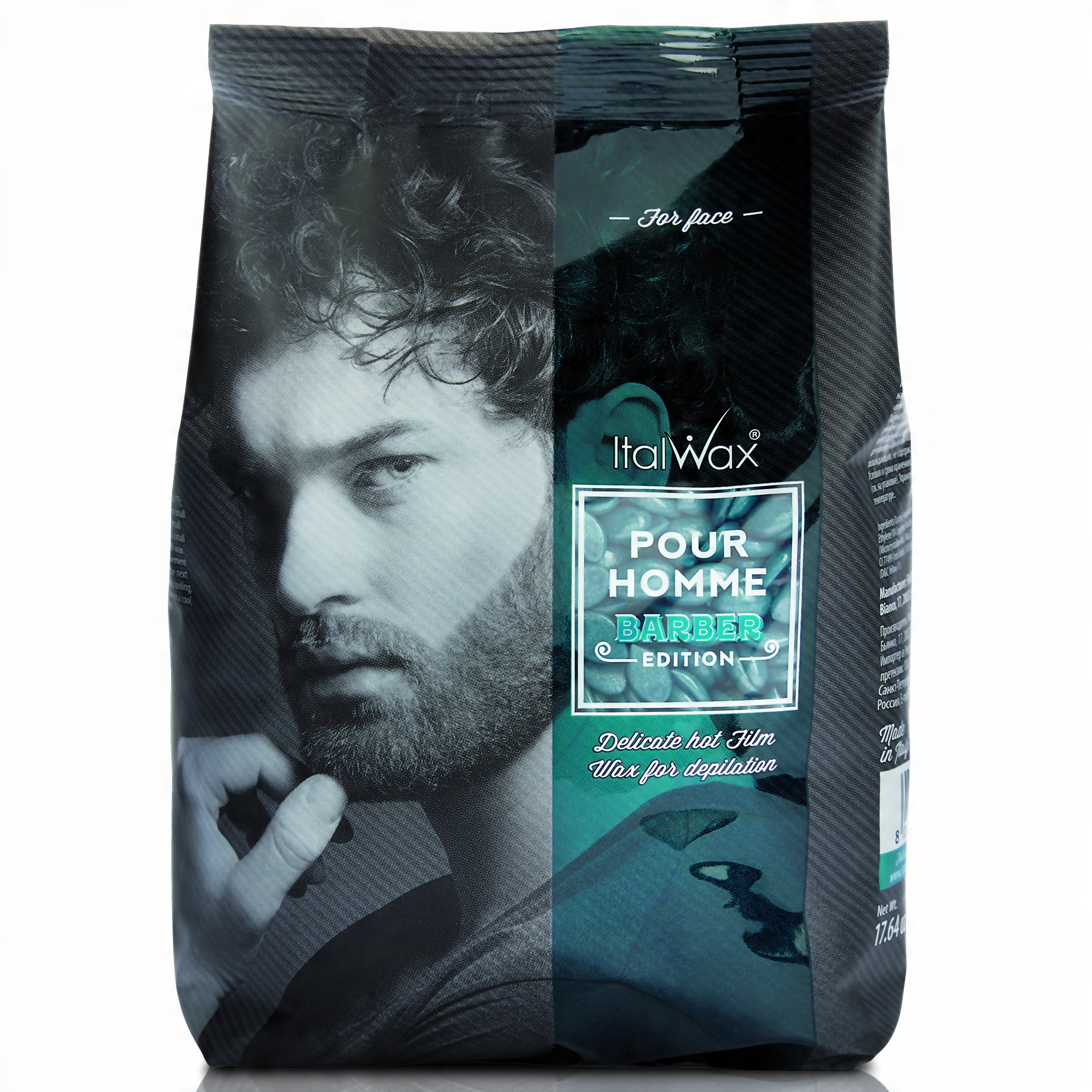 

ItalWax męska depilacja Barber wosk twardy 100g