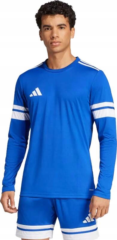 Pánský dres dlouhý rukáv Adidas Squadra 25 modrý2