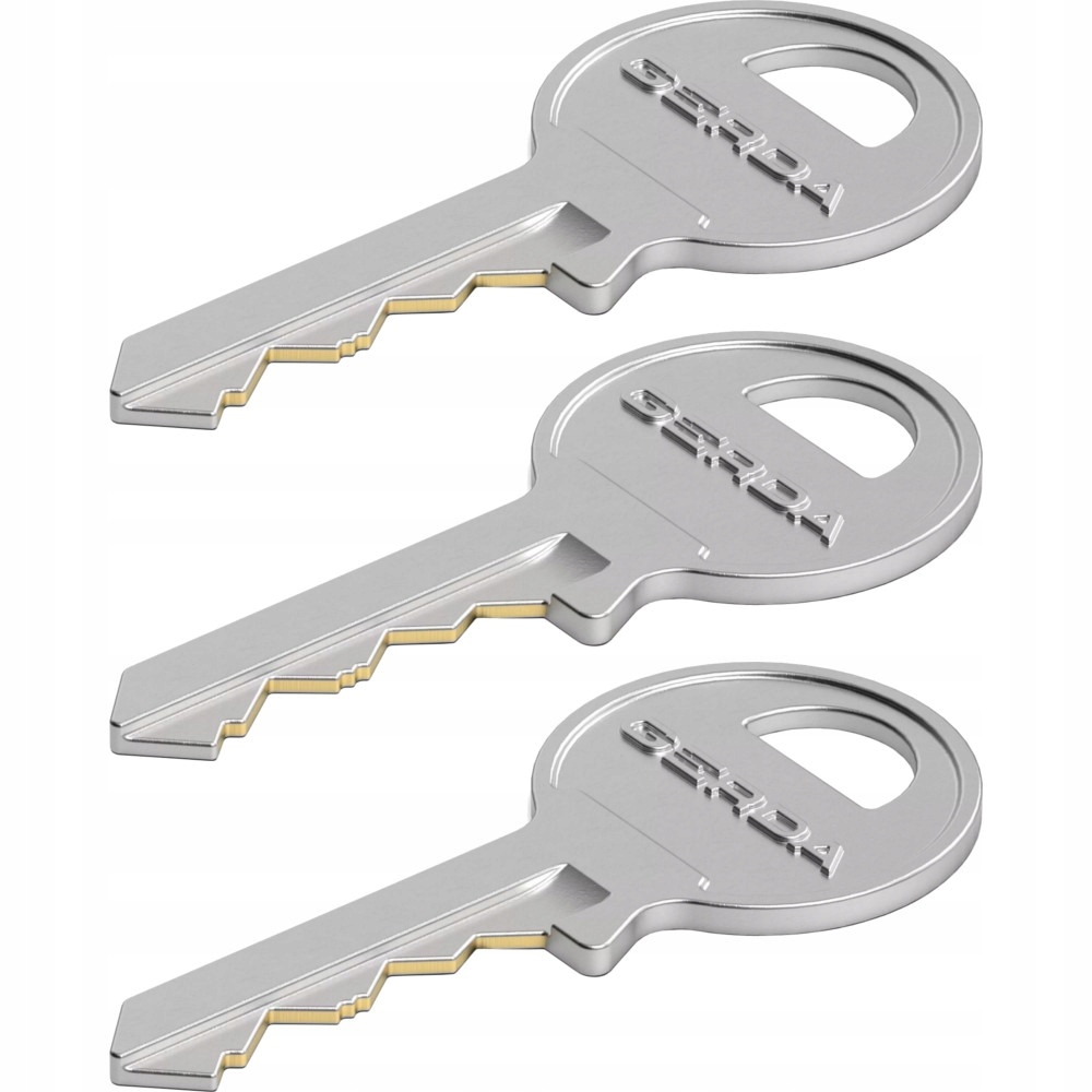 Kłódka Gerda Aqua Modus KSM S45A stal + 3 klucze Marka Gerda