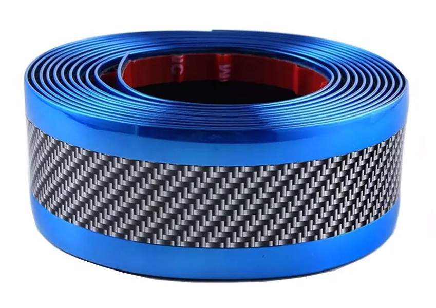 

Uniwersalna dokładka zderzaka 5CM 1M Carbon Blue