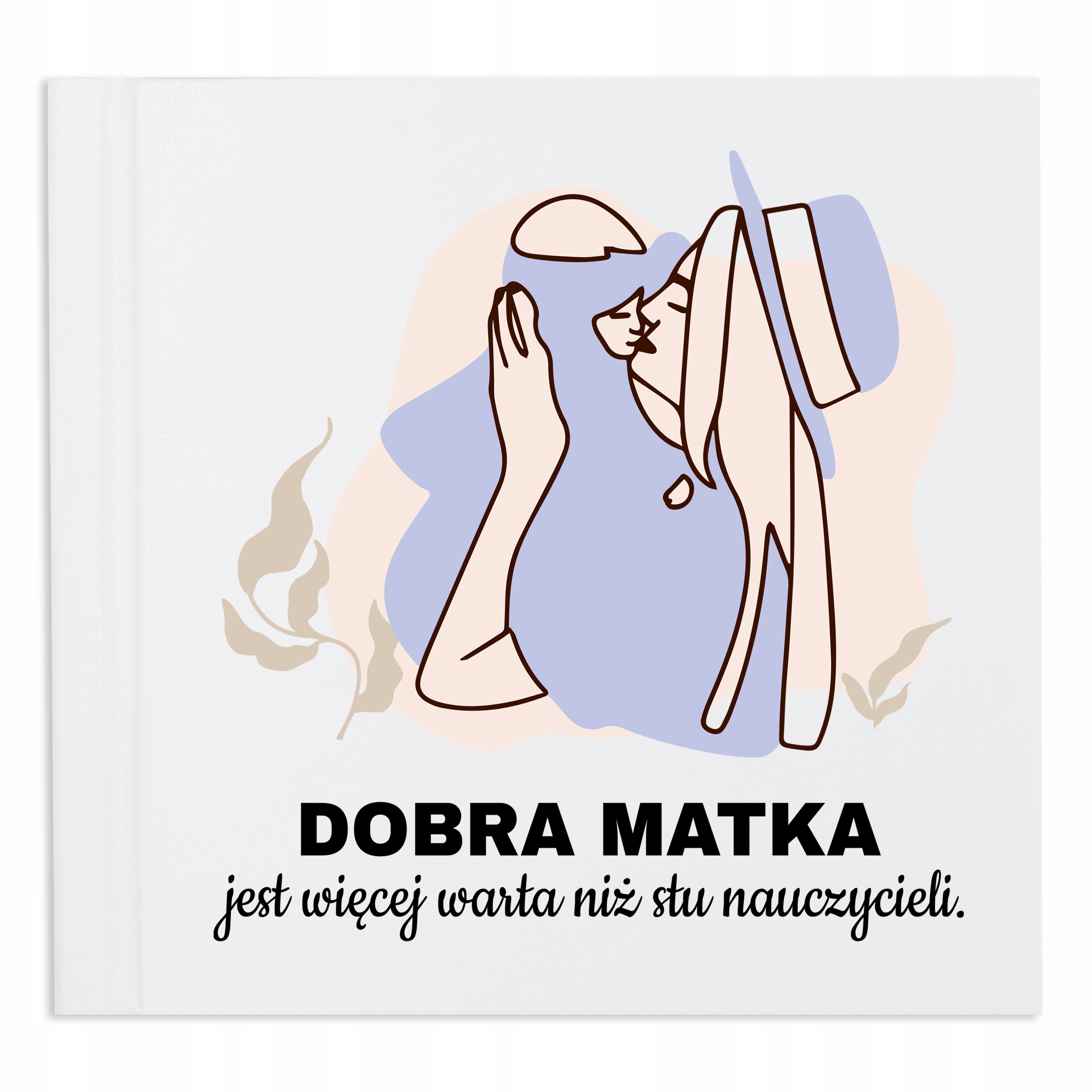 Modrý album na fotografie pro maminku Den Matek