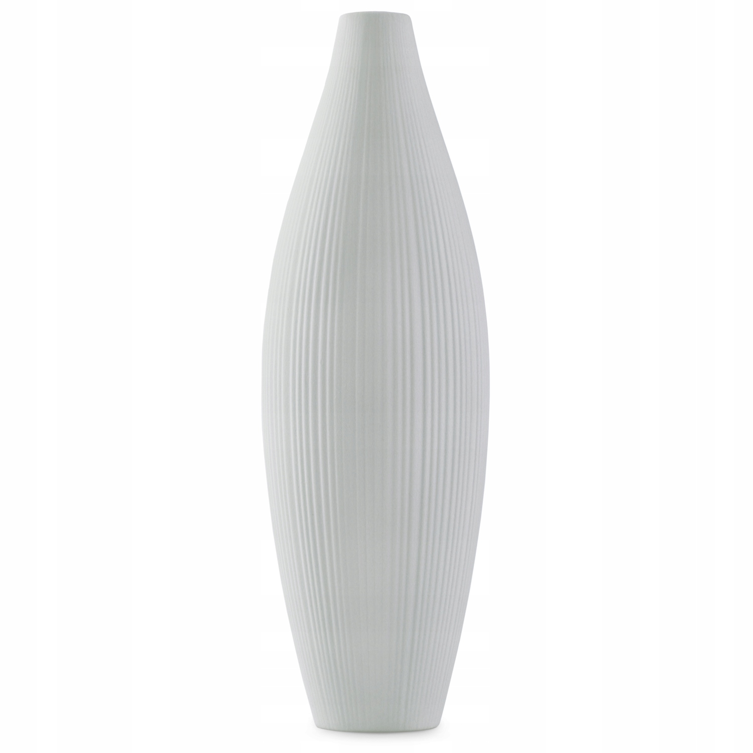 

Ozdobny wazon ceramiczny na kwiaty 7x25 cm szary