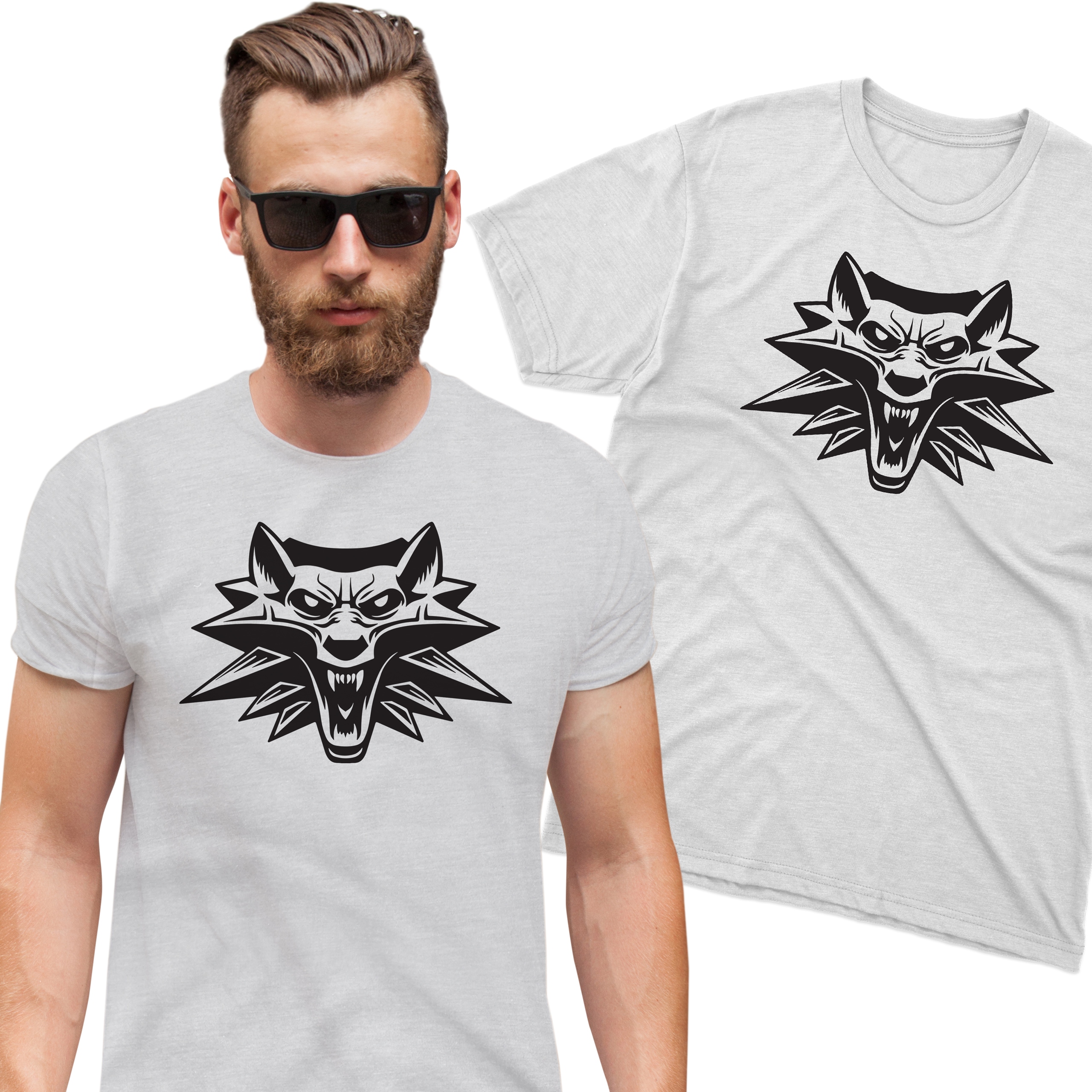 

Koszulka Wiedźmin Witcher Dla Fana Geralt roz XL