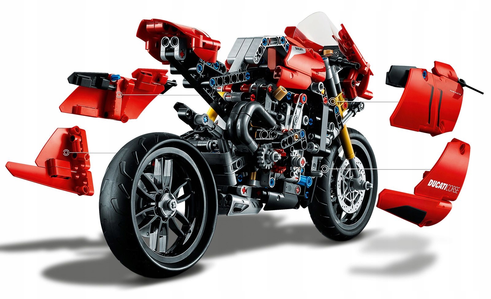 LEGO 42107 Technic - Ducati Panigale V4 R Wiek dziecka 10 lat +
