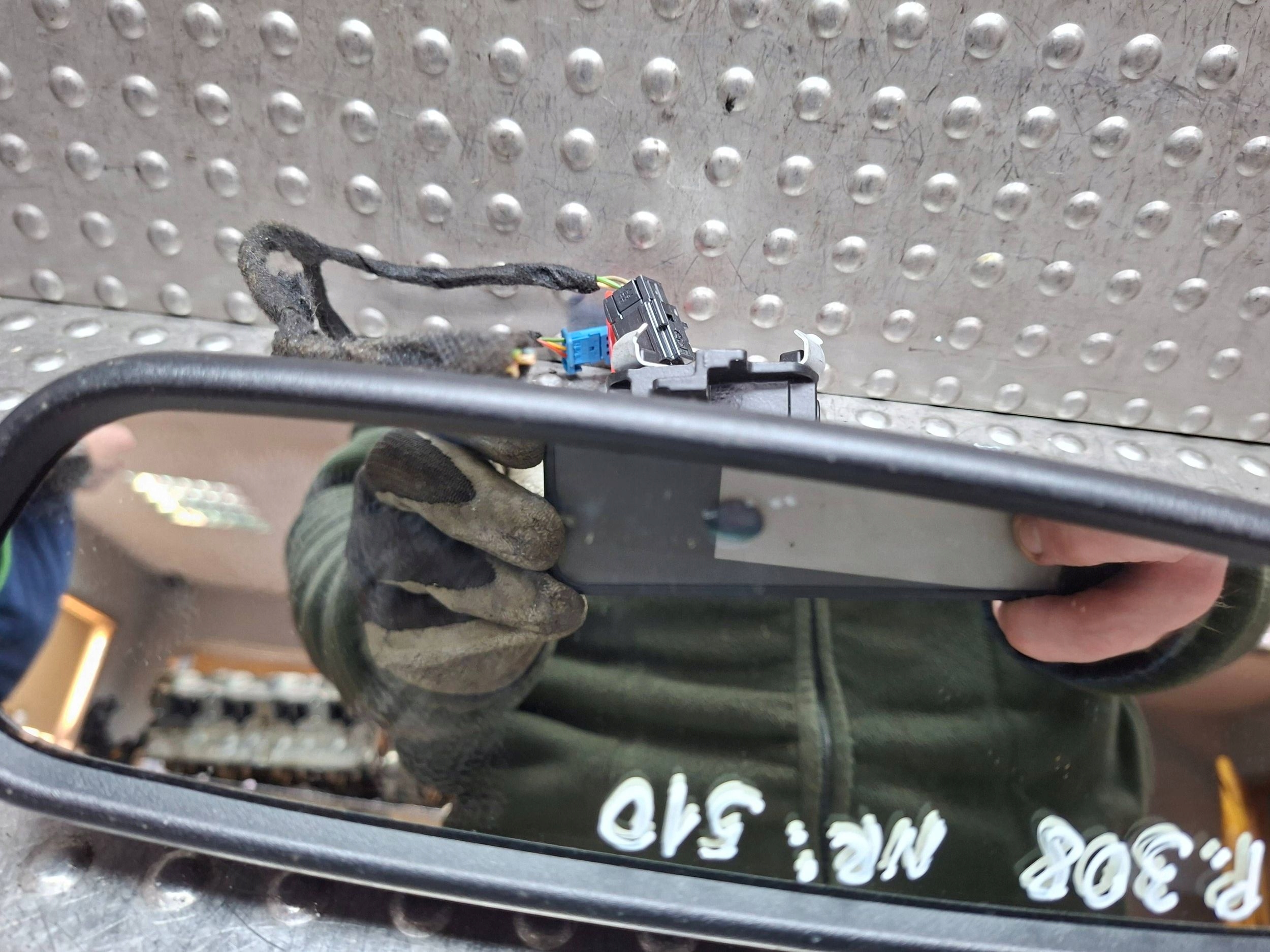 mirror inner reversing PEUGEOT 308 II 2013