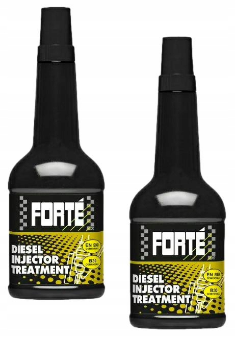 Forte 2 X Diesel Injector Treatment Regeneruje Vstrekovače A Vstrekovače 0,4 L