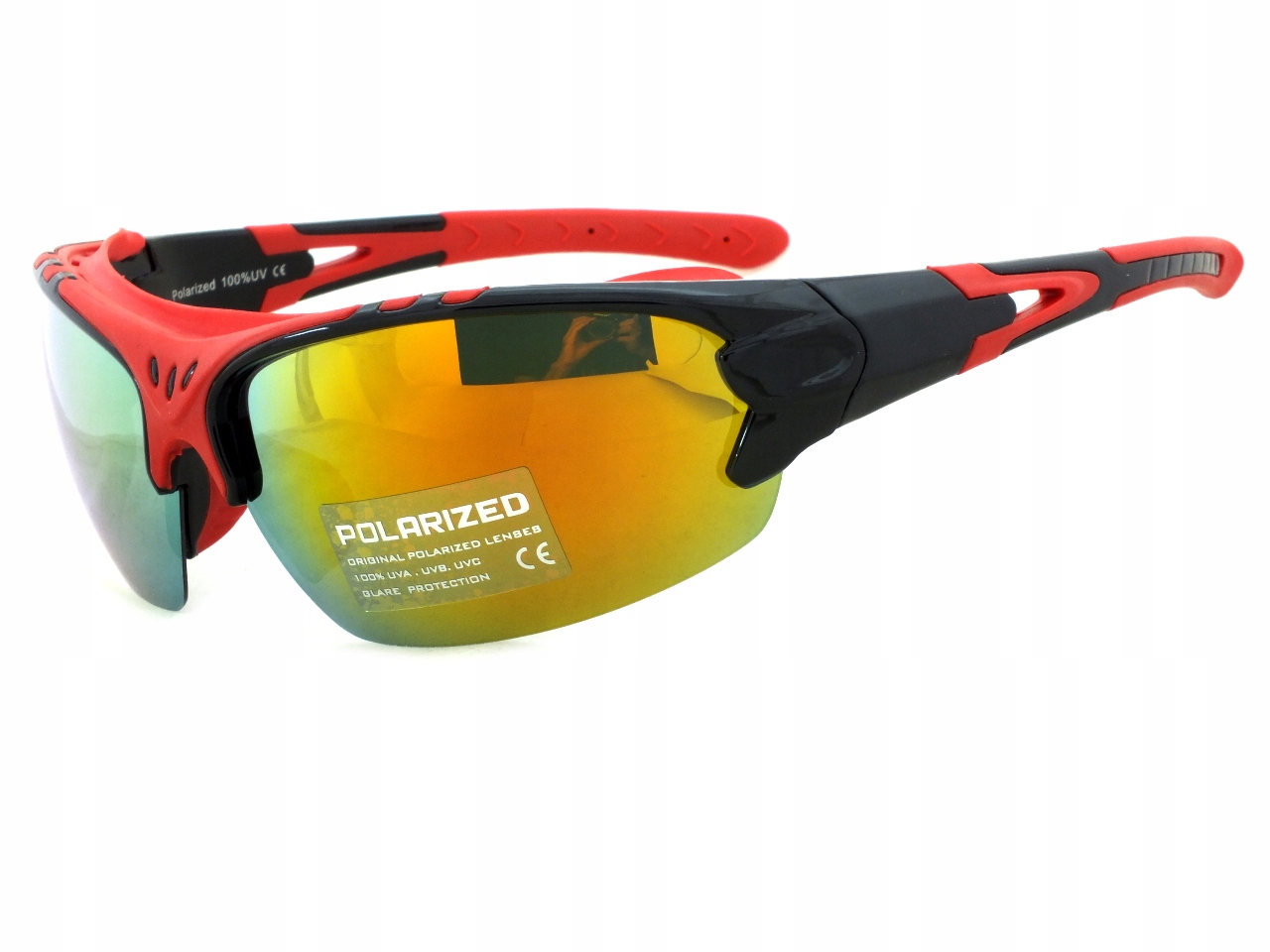 Okulary sportowe Polarized Miami elastyczne gumowe Do Biegania na rower Uv