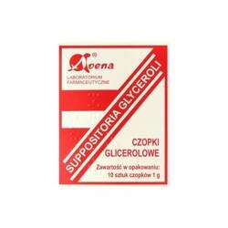 CZOPKI GLICERYNOWE (AVENA) 1G 10SZTUK