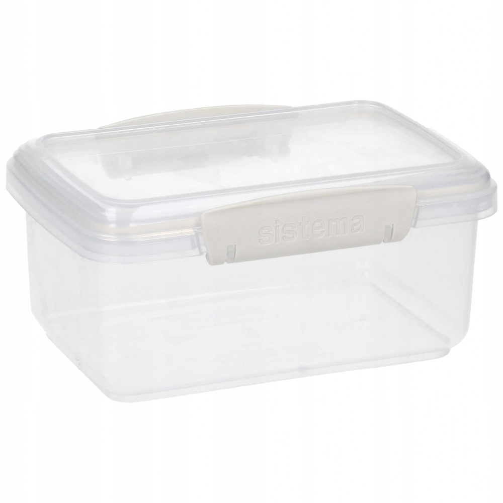 

Pojemnik plastikowy na Żywność Sistema 1 l biały