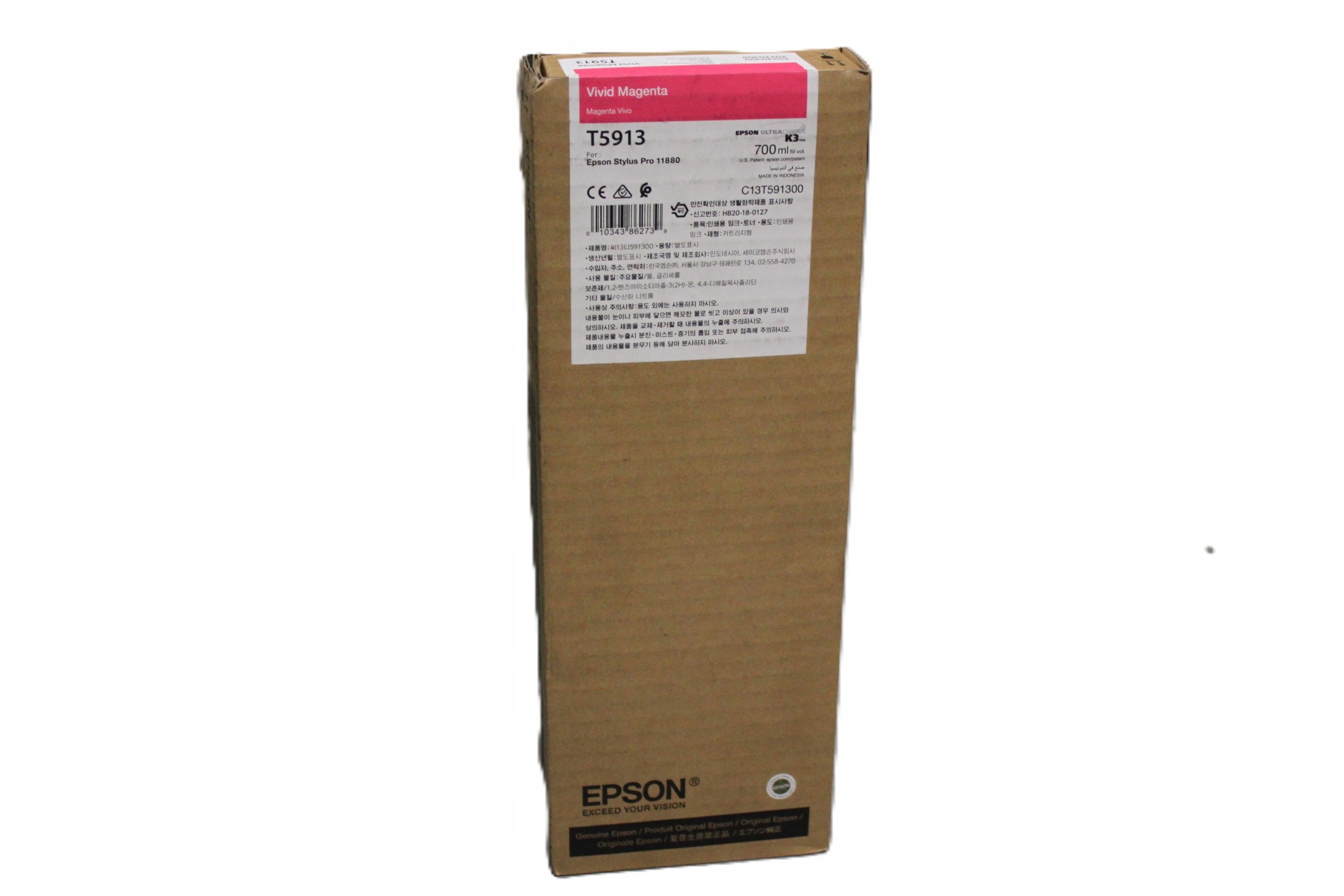 Epson T5913 C13T591300 purpurový inkoust 22/24 originál