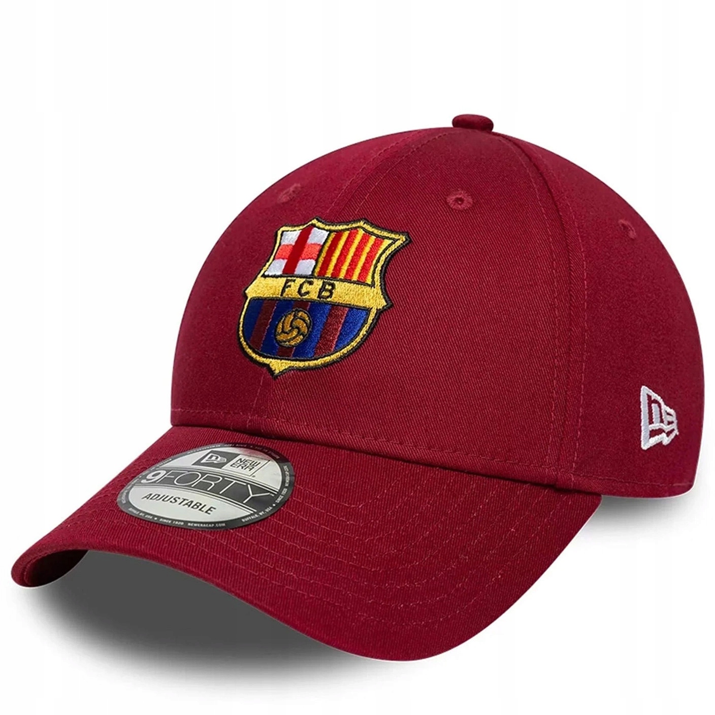 Kšiltovka New Era pánská Fc Barcelona bordó bavlněná Originální