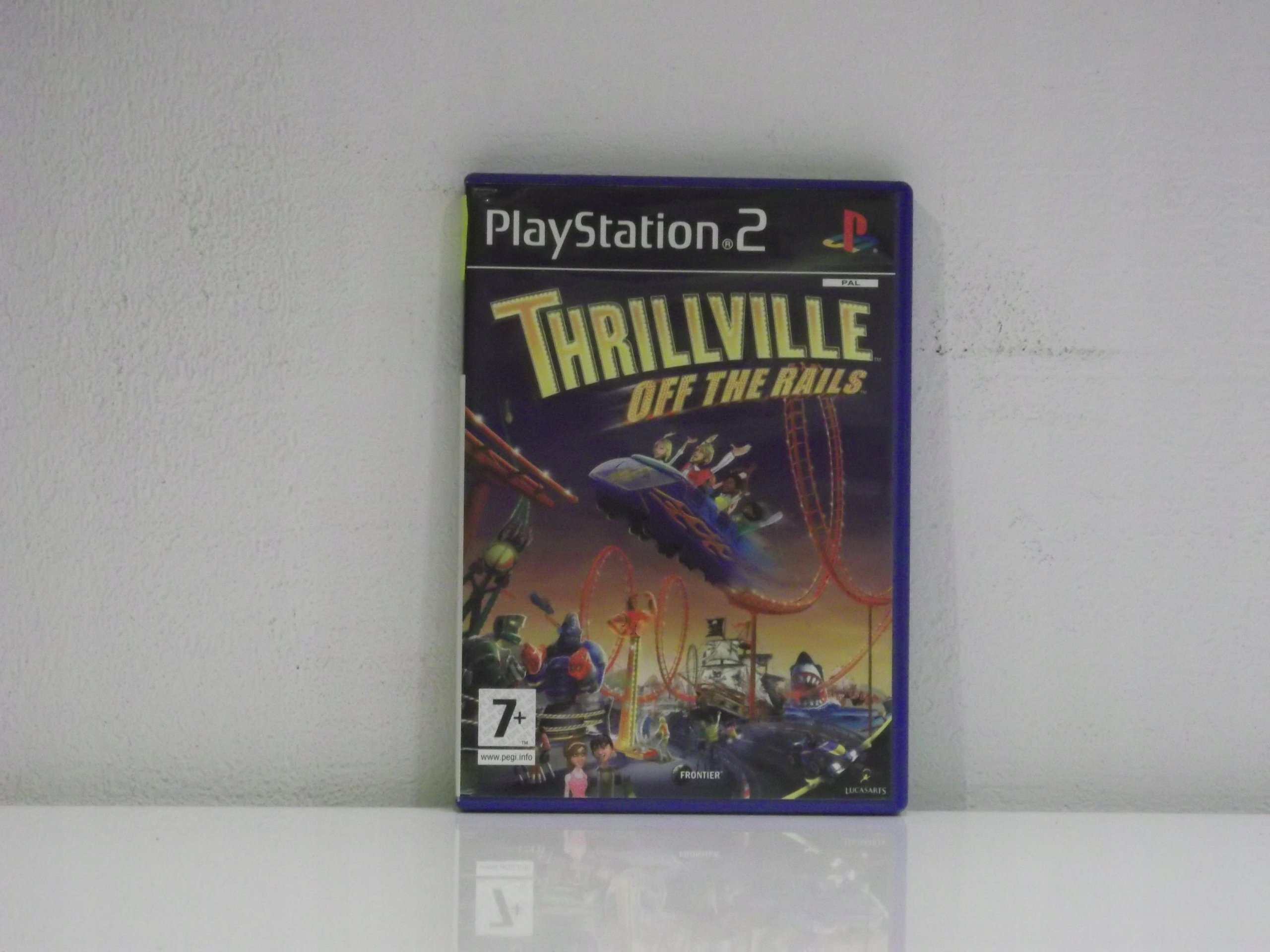 THRILLVILLE OFF THE RAILS PS2 Platforma Sony PlayStation 2 (PS2)