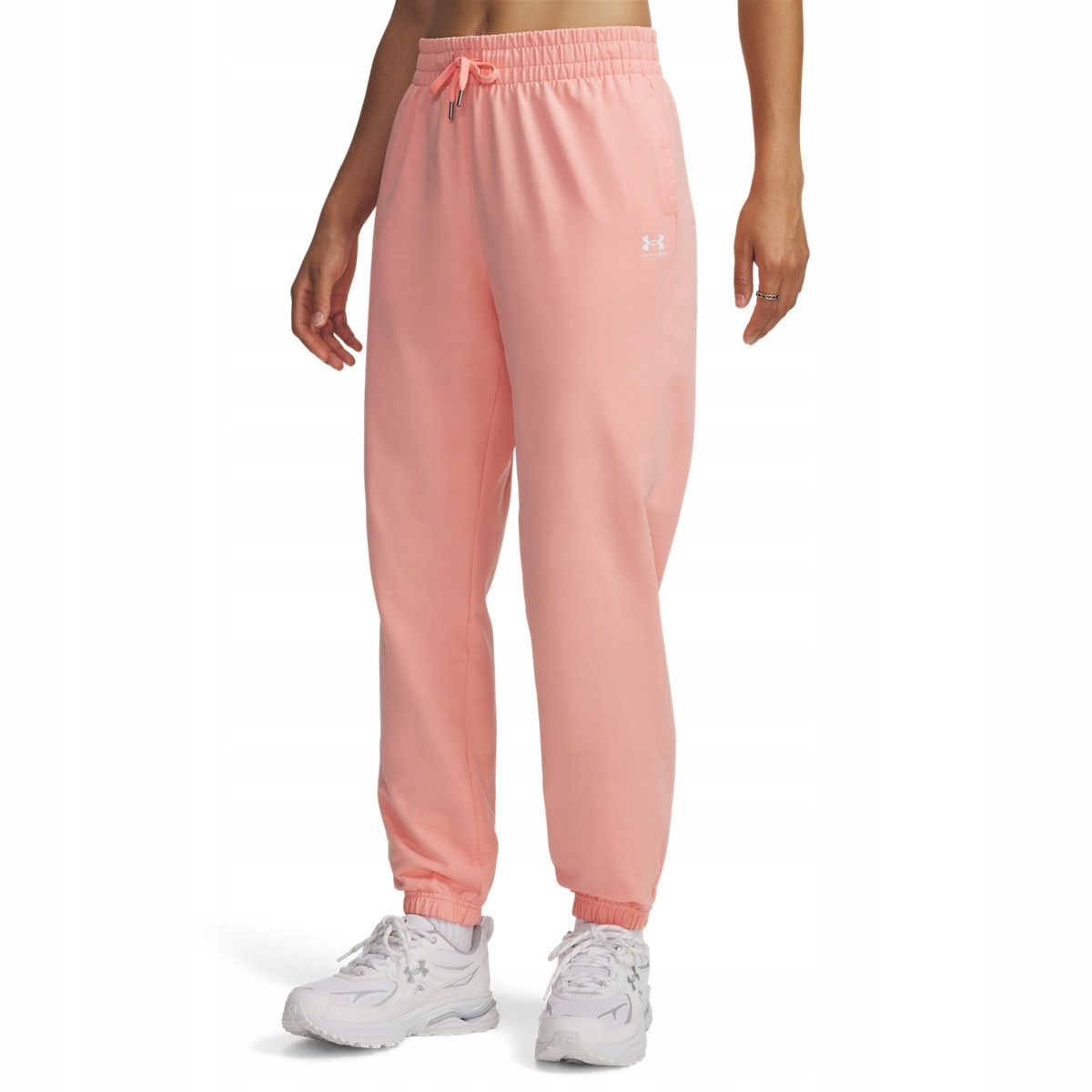 Under Armour Dámské tepláky Under Armour Sport Terry Jogger-PNK