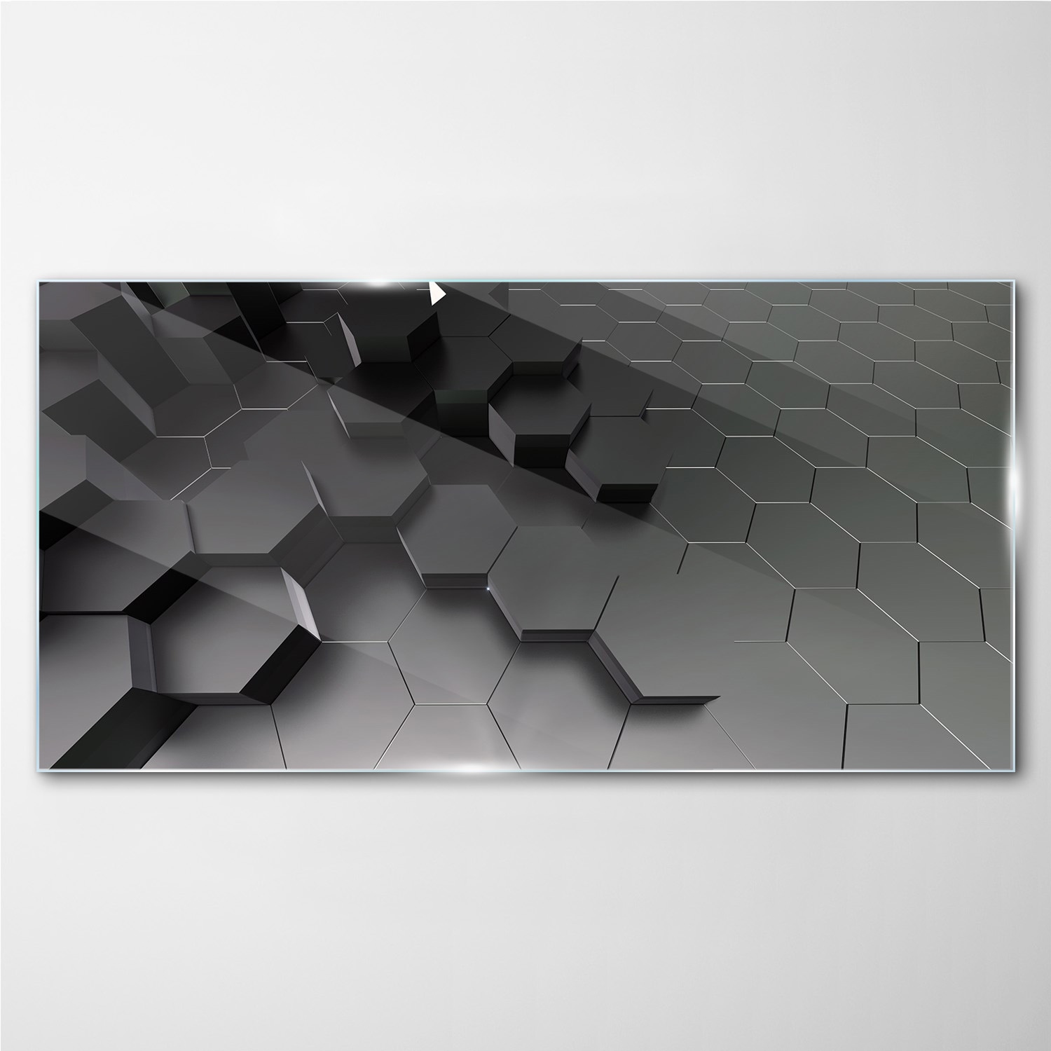 

Szklany obraz na ścianę Wizualizacja 3D 140x70 cm