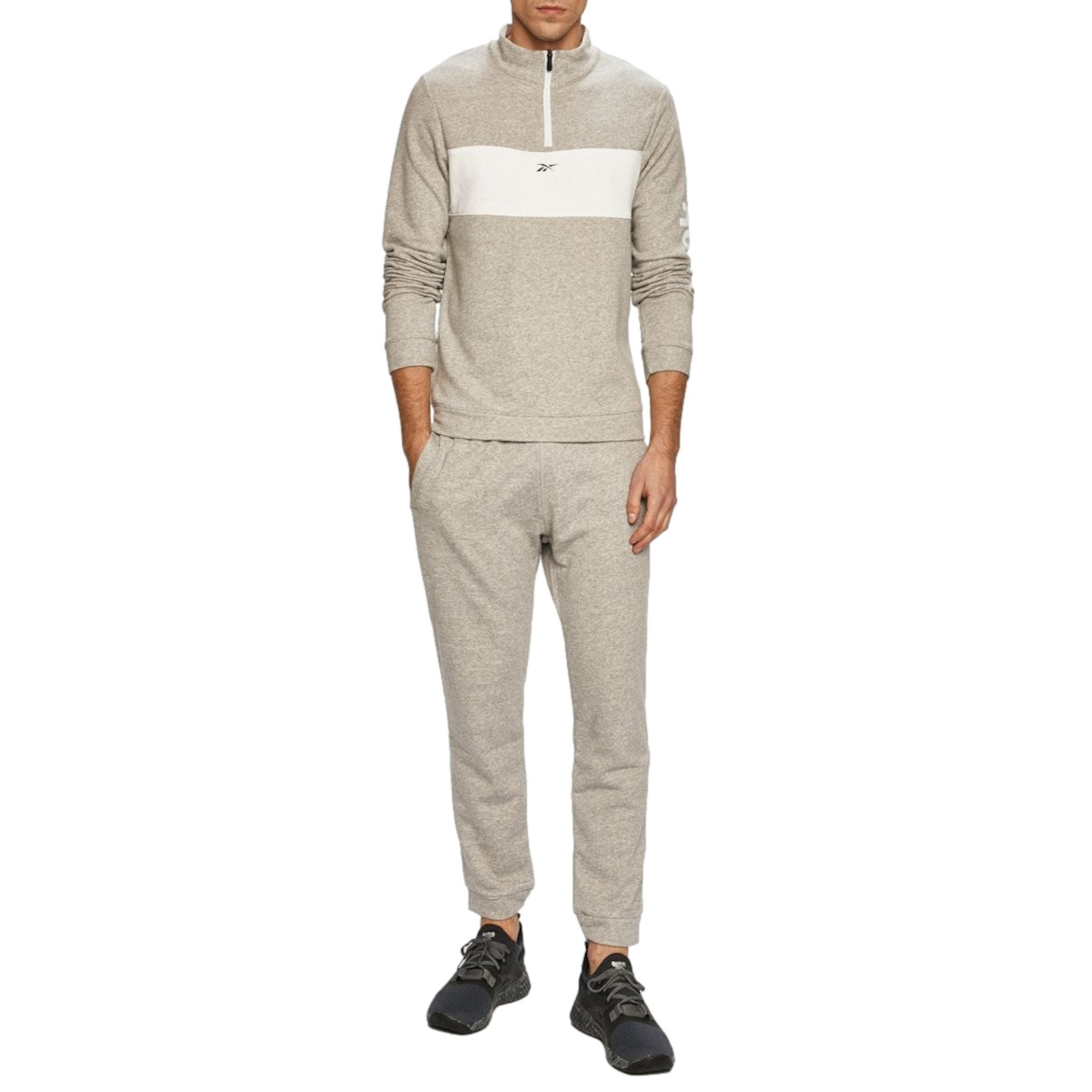 Teplákovka pánský Reebok GN2209 Te Linear Logo Ts 2XL