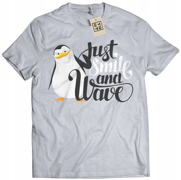 

Koszulka Smile and Wave Kowalski Madagaskar XL