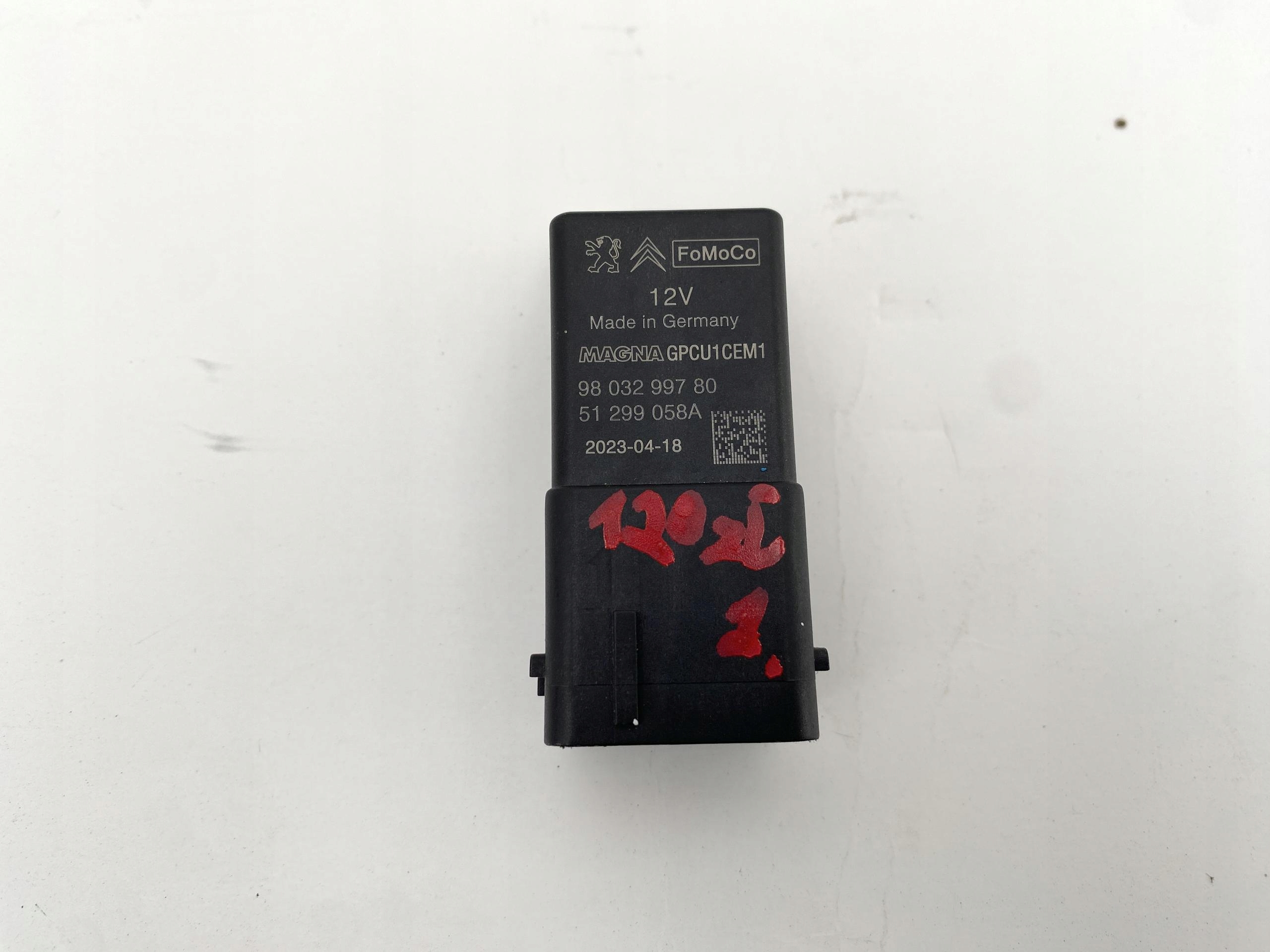 JUMPER BOXER 2.0B-HDI 2.2B-HDI 17- relay plugs ZAROWYCH