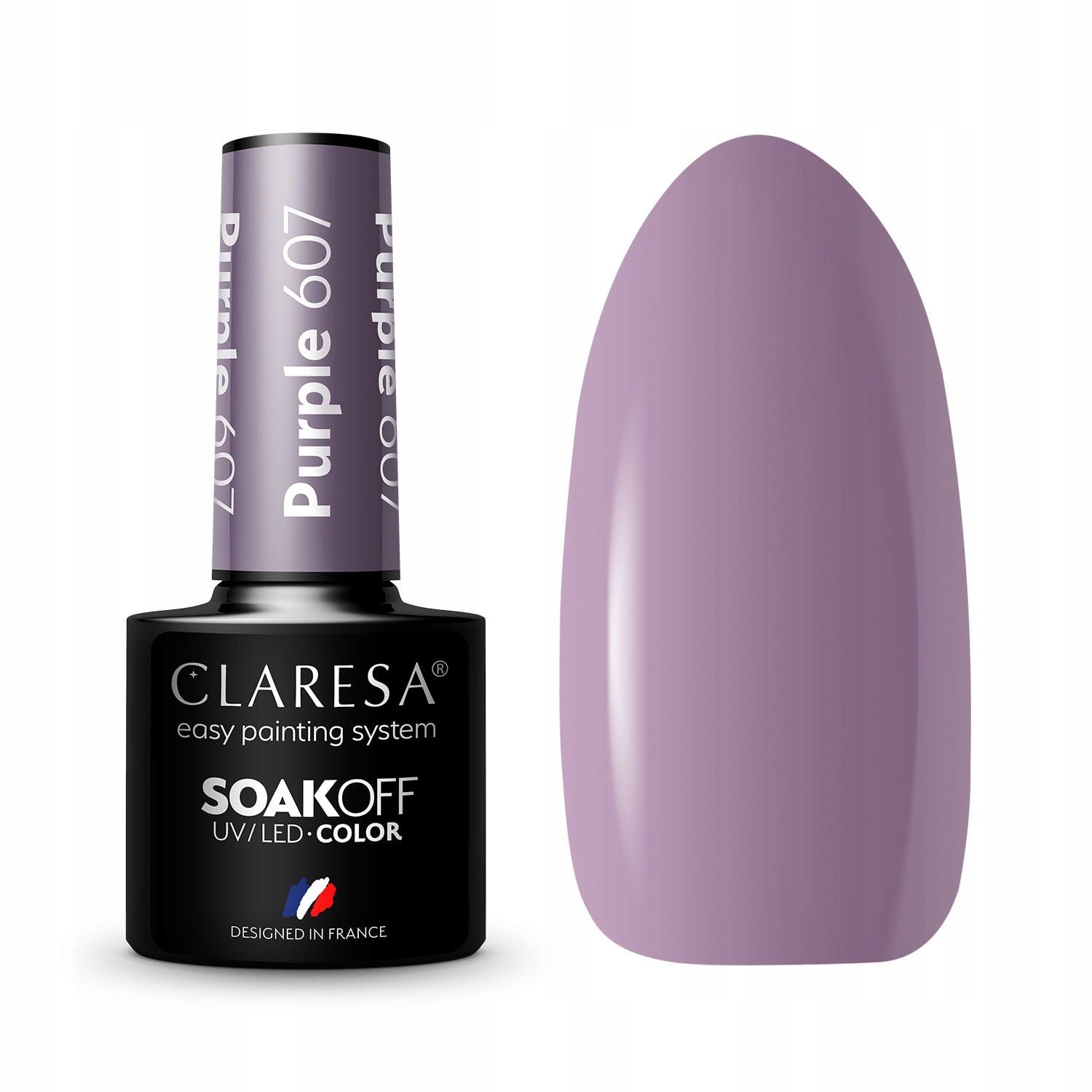 607 Purple UV Nagellack 5 ml Claresa — 7