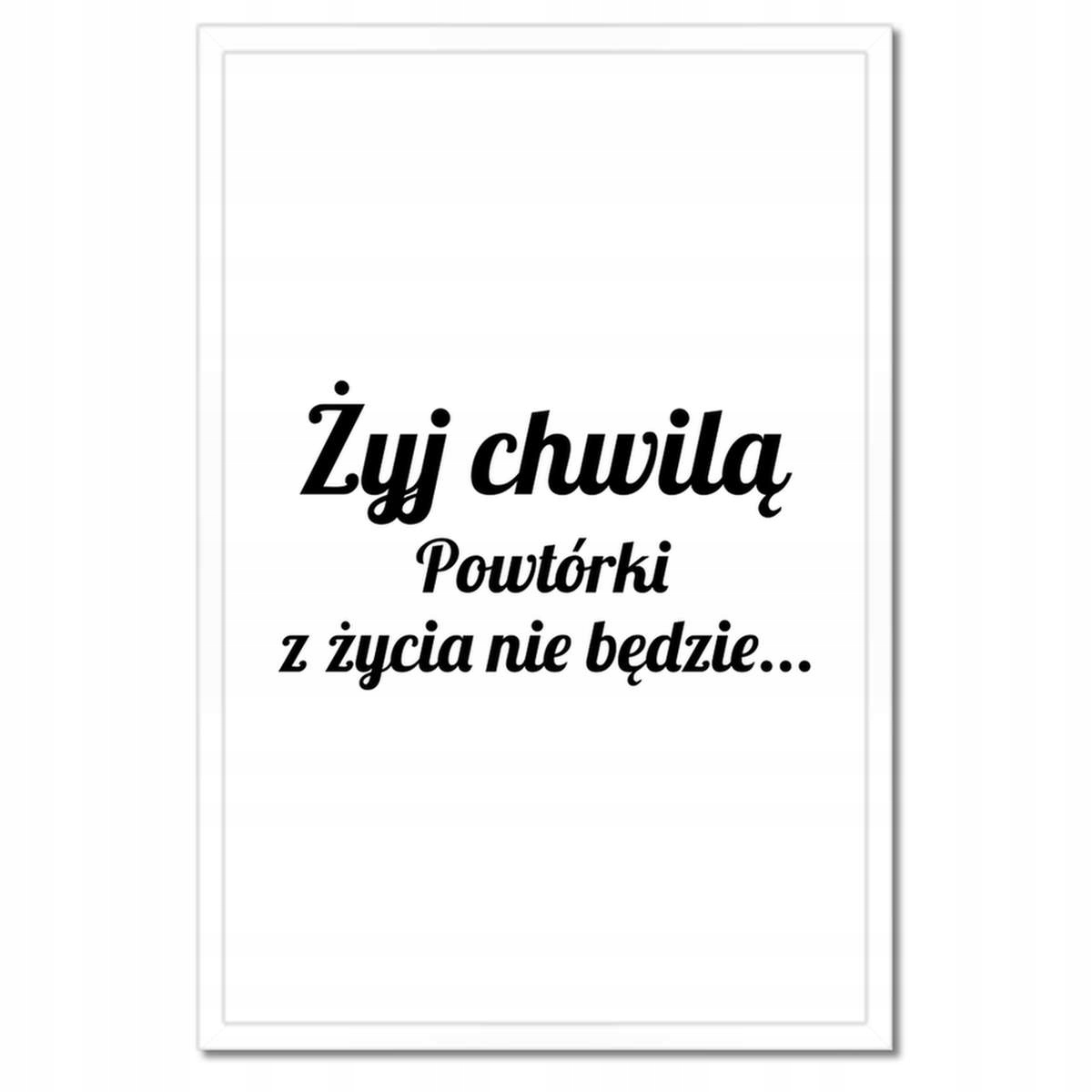 Plakáty v rámu 40x60 Žijte okamžikem