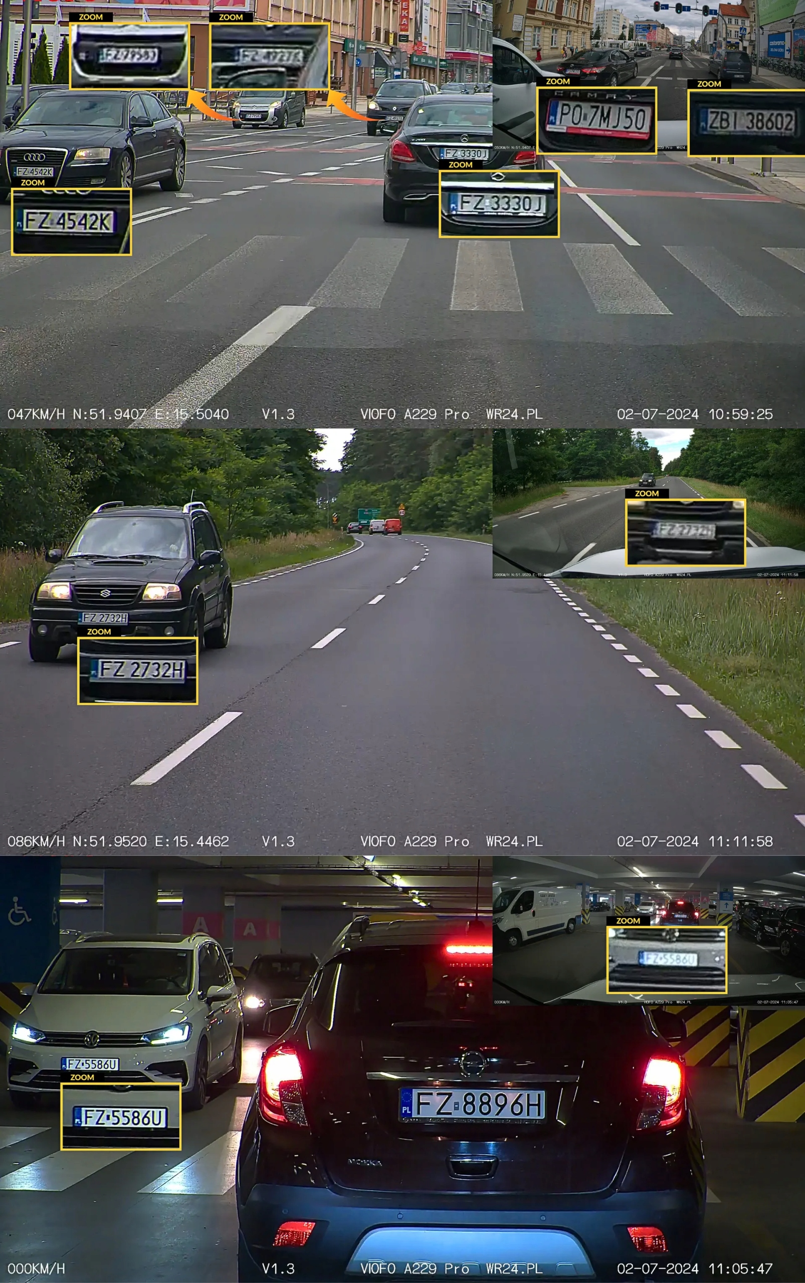 Kamera Teleobiektyw VIOFO RTC300 do Wideorejestratorów VIOFO A229 PRO/Plus Kod producenta R300