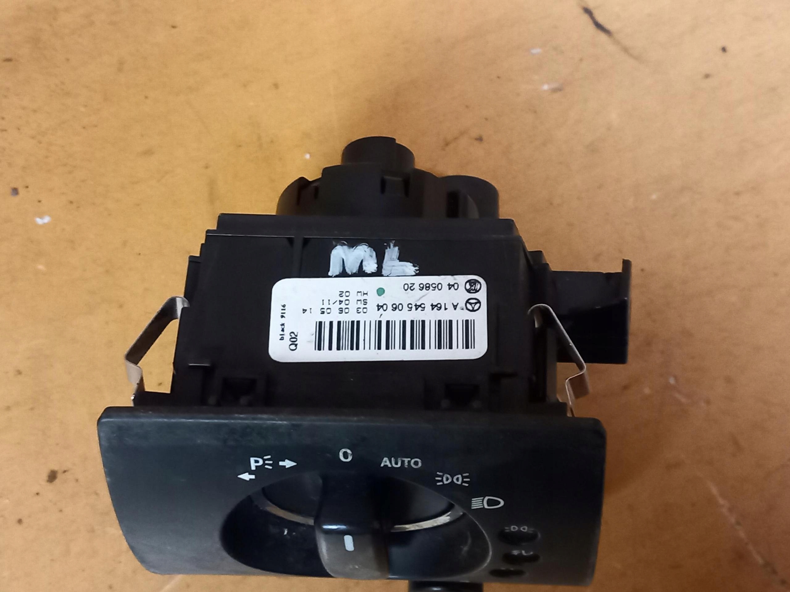 interruttore luci MERCEDES ML W164 A1645450604 05-11