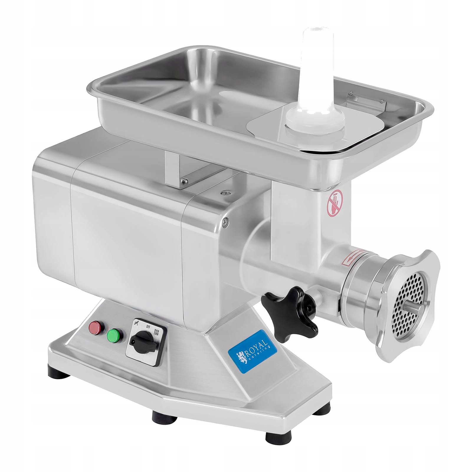 Gastronomický Mlýnek Na Maso 1100 W 220 Kg/h Nerezová Ocel 230 V Profesionál