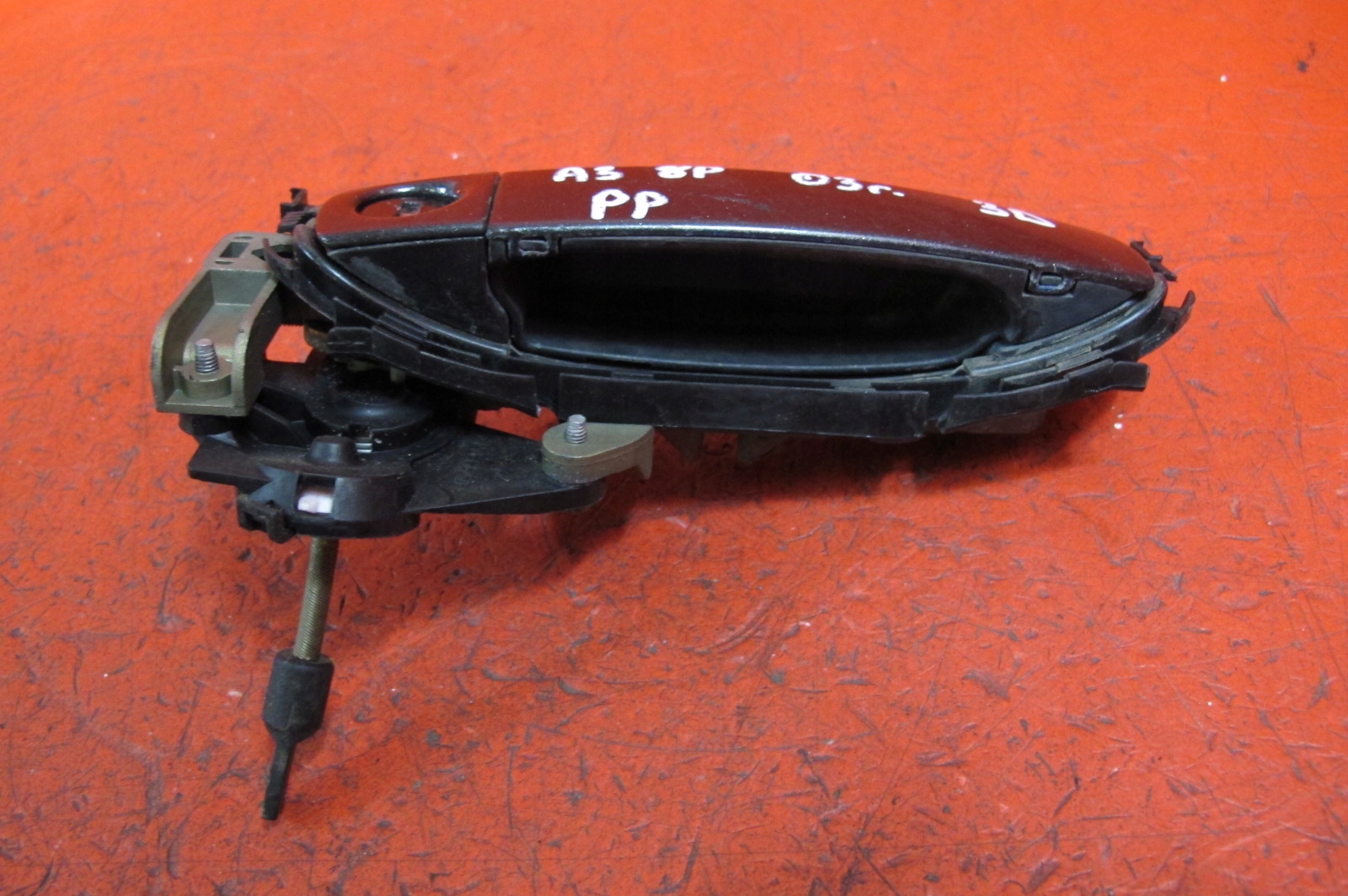 AUDI A3 8P 3D 03- handle door right front front LZ7L EUROPA