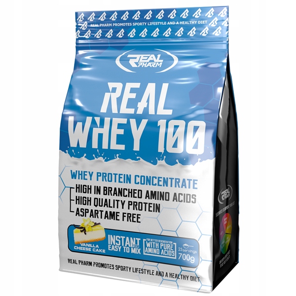 Protein RealPharm prášek 700 g, čokoládovo-oříšková příchuť