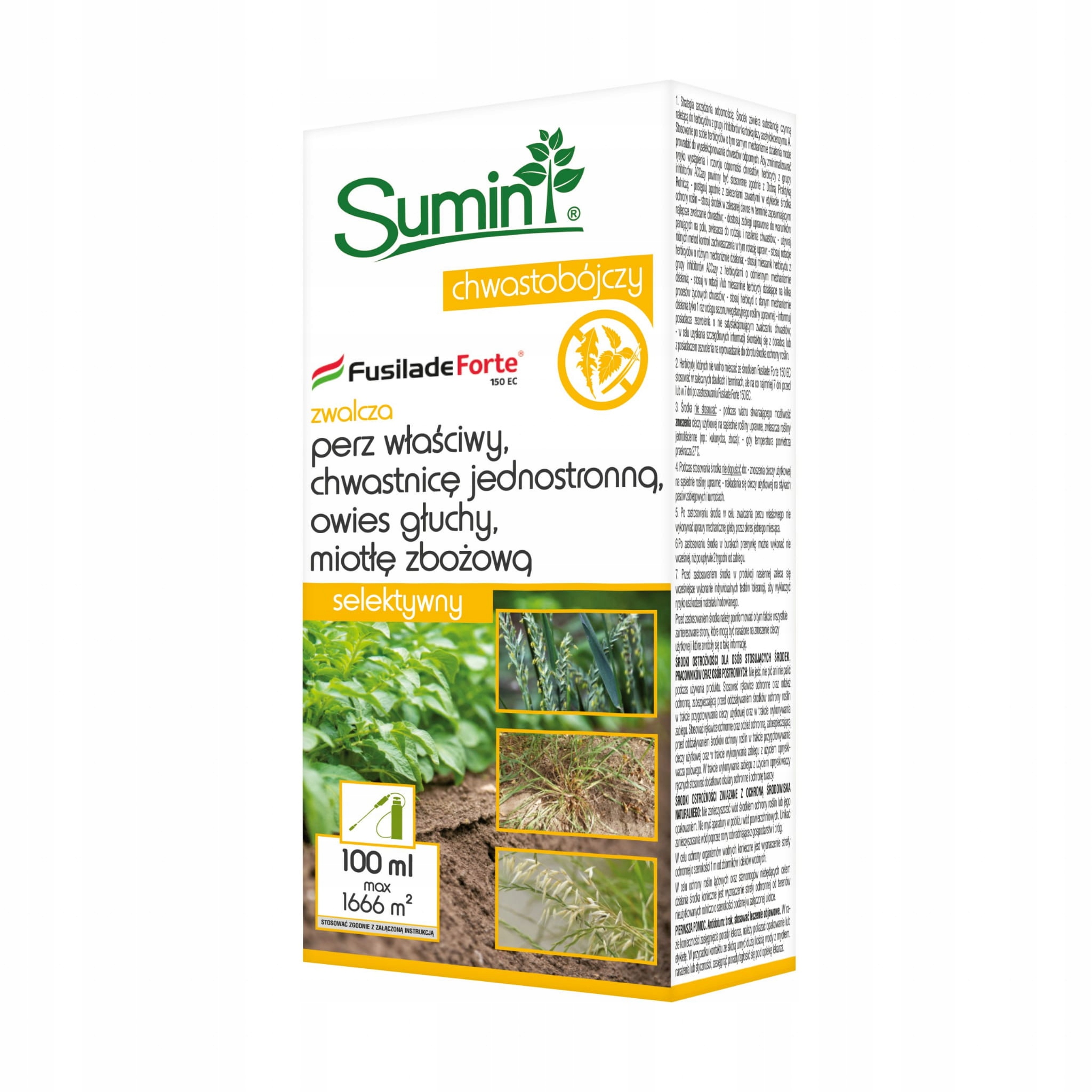 

Fusilade Forte 150EC 100ml Sumin Perz Chwastnica