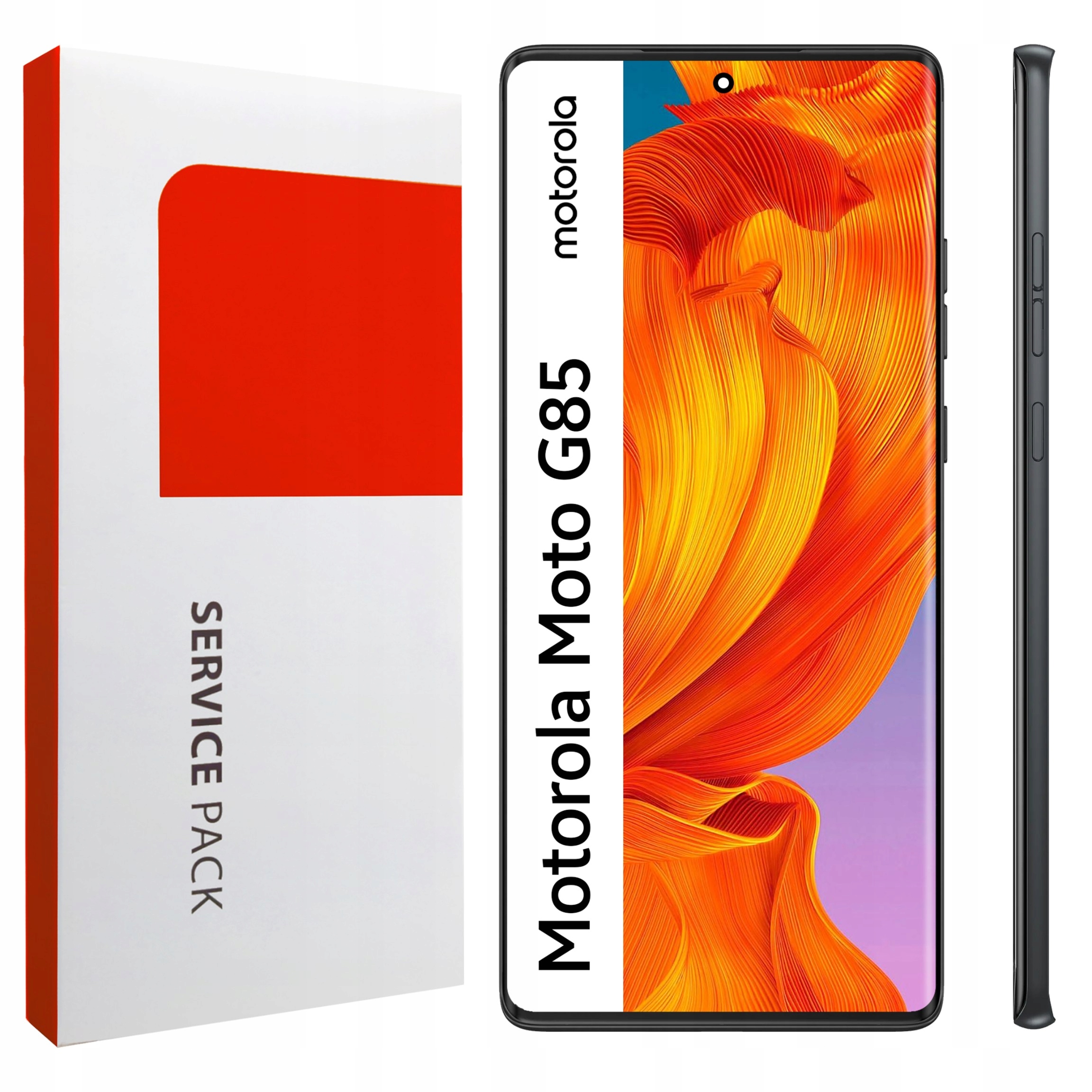 Originální Zila pro Motorola G85 Šedý LCD Displej Digitizer Dotyk Rámeček