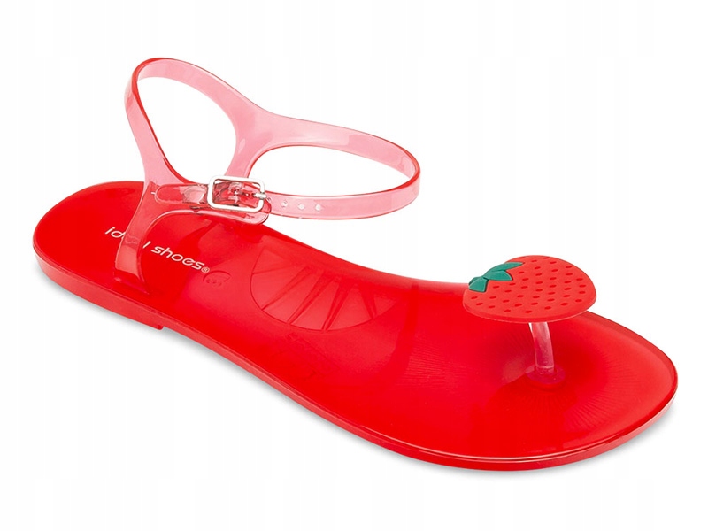 

Gumowe Sandałki Czerwone Japonki Truskawka 37