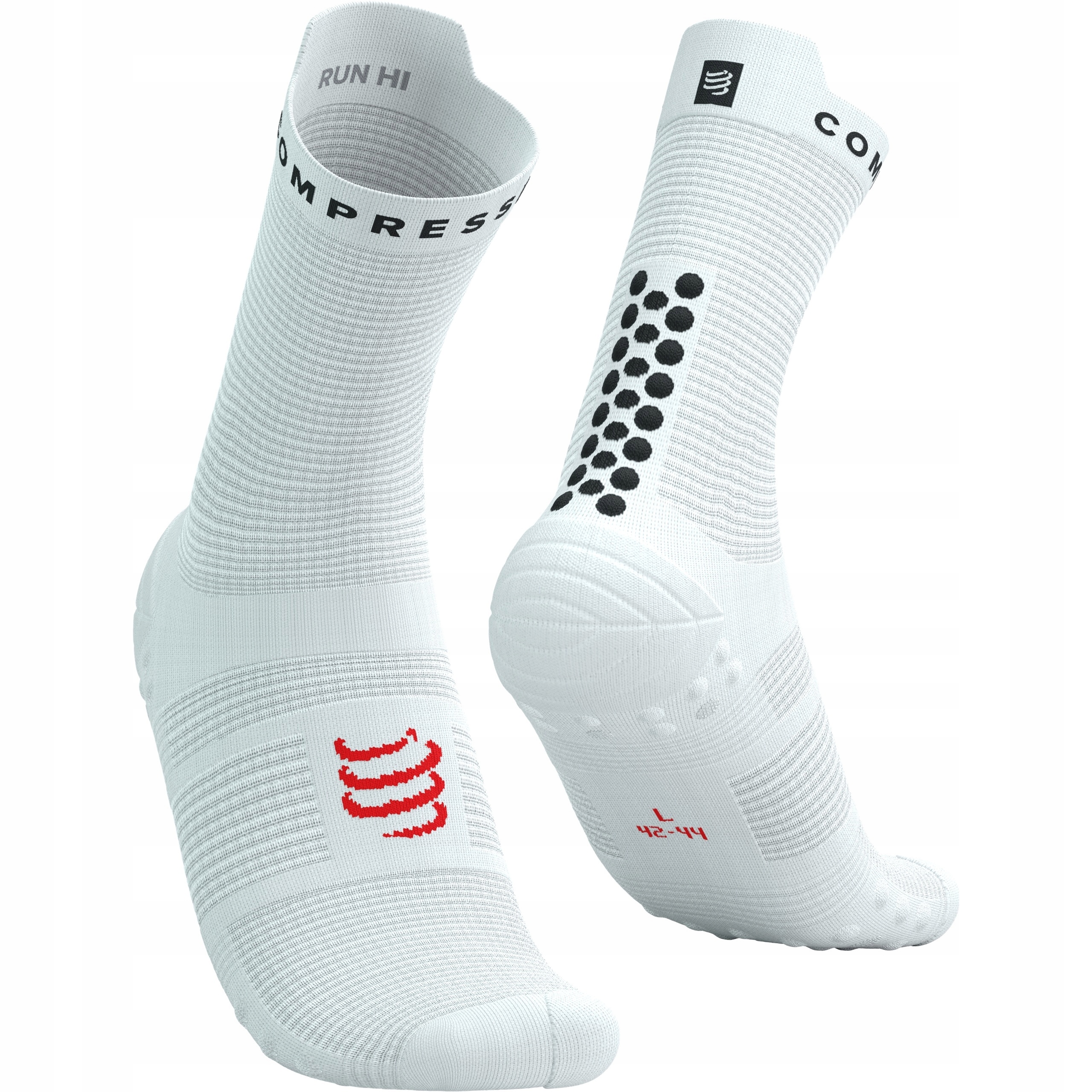 Skarpety Kompresyjne do Biegania Compressport Proracing Socks V4 Run High 3