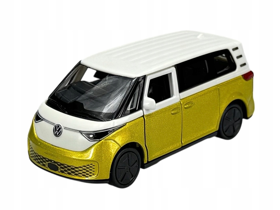 WELLY VW VOLKSWAGEN ID. BUZZ BIAŁO-ŻÓŁTY 1:34 NOWY METALOWY MODEL 43829