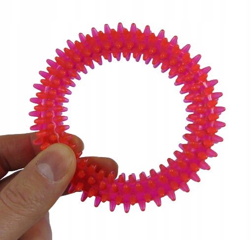 

Gryzak gumowy zabawka do zębów psa kółko Ring 10cm