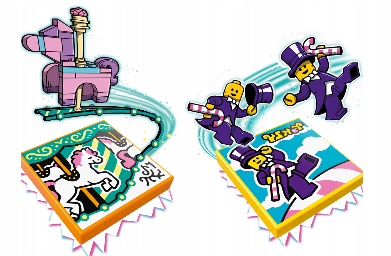 LEGO 43111 VIDIYO - CANDY CASTLE STAGE Płeć chłopcy dziewczynki