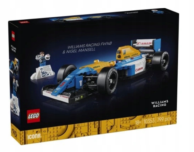 Lego 10353 Icons Williams Racing FW14B A Nigel Mansell