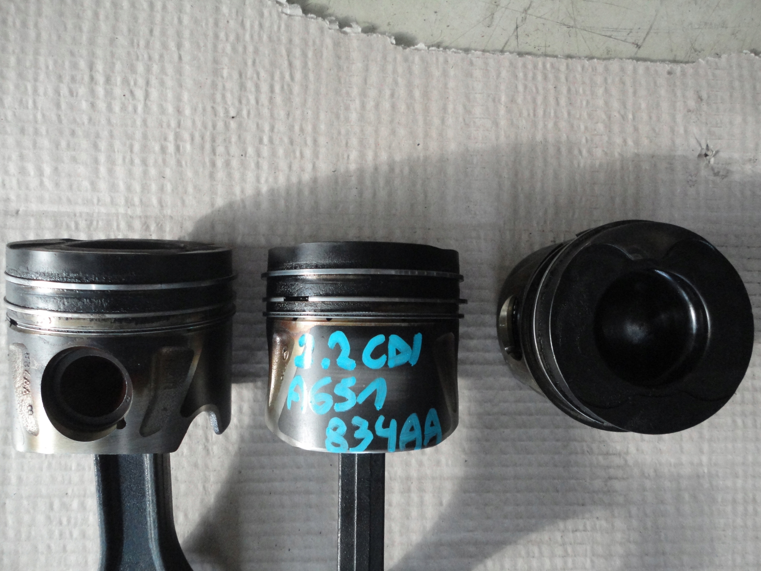поршень 834AA MERCEDES 2.2 CDI A6510302217