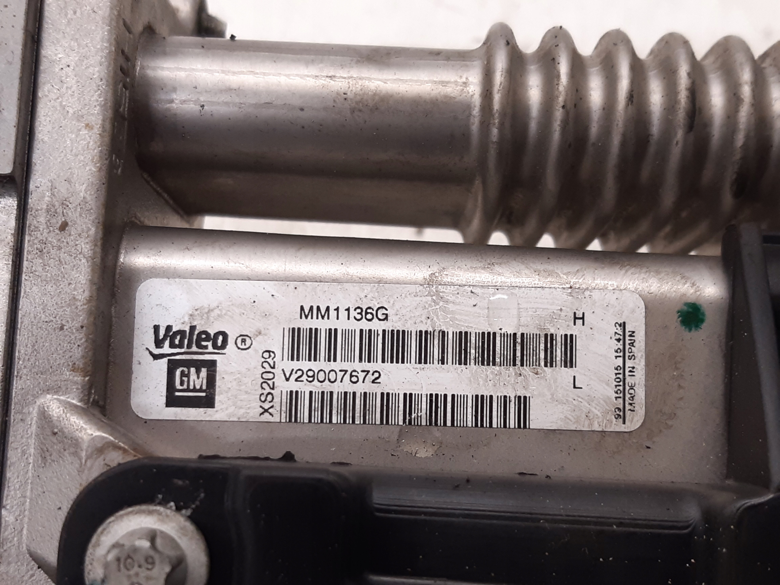 Radiatore / Raffreddatore EGR 55570005 Opel Astra J