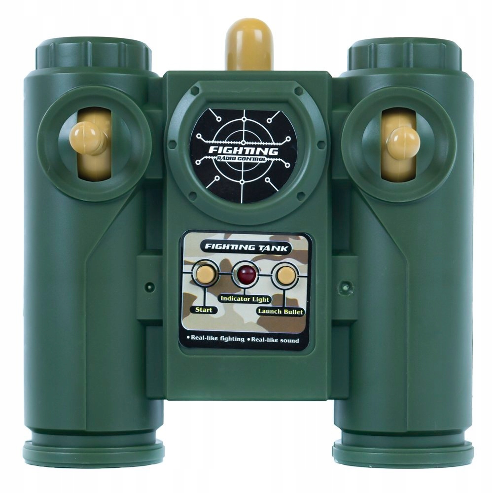Czołg Zdalnie Sterowany na Pilota T34 RC Dźwięki Wystrzału Bitwa Czołgów Materiał plastik inny