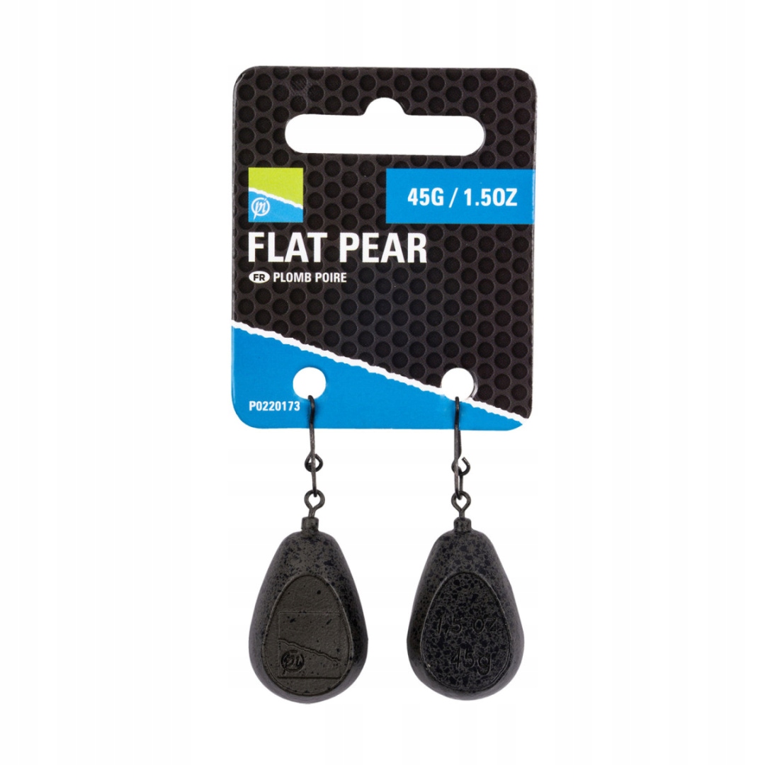 Ciężarki Preston Flat Pear Leads 45g 2szt.