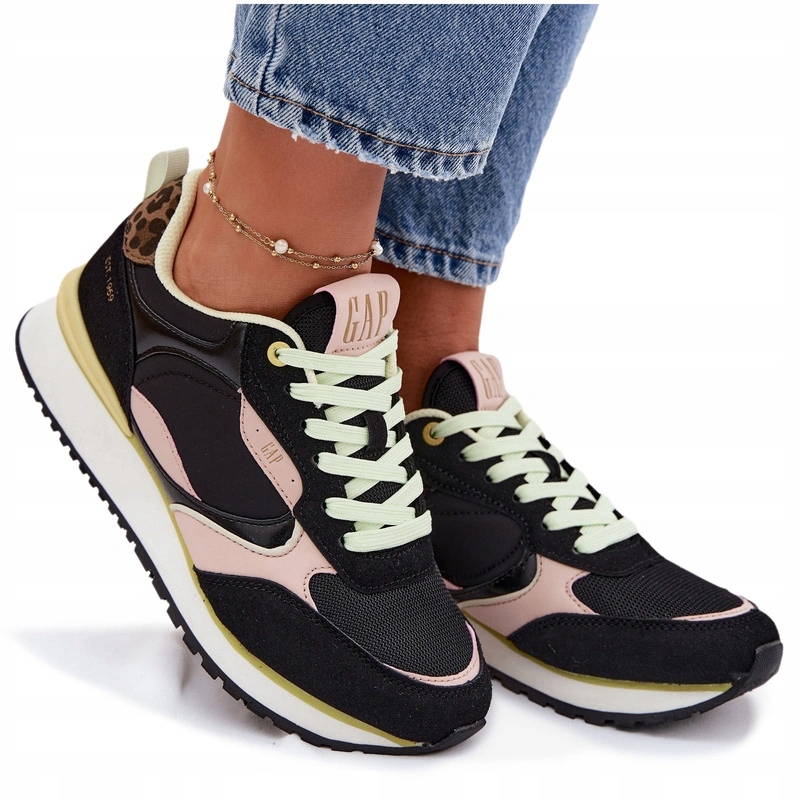 Dámské Lehké Tenisky Gap Wonder Spirit City GP6135290003 Černé 39